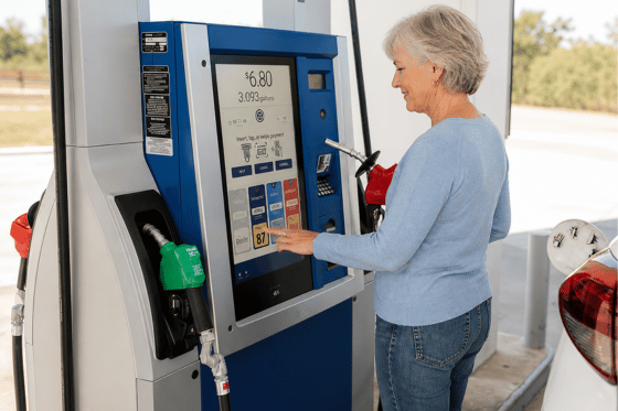 Anthem UX 27" Dispenser make pumping gas easy for anyone
